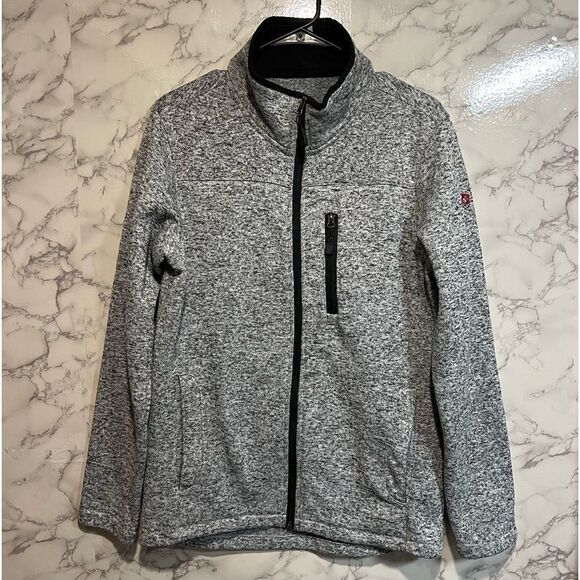 Swiss Tech Men’s Zip-Up Jacket Grey Size S New No Tag - Picture 2 of 8